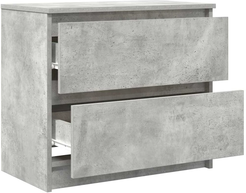 TV staliukas Televizoriaus spintelė, betono pilka, 60x35x54 cm, mediena