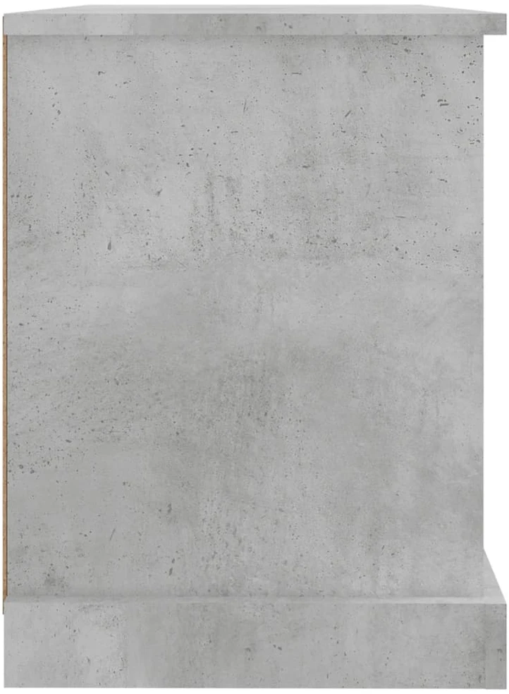 TV staliukas Televizoriaus spintelė, betono pilka, 73x35,5x47,5cm, mediena