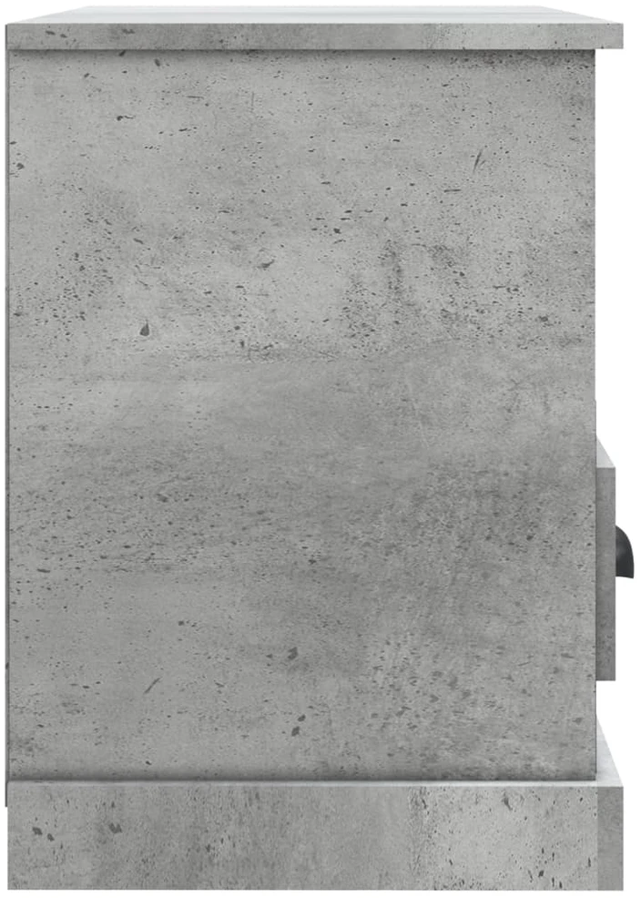 TV staliukas Televizoriaus spintelė, betono pilka, 80x35x50cm, mediena