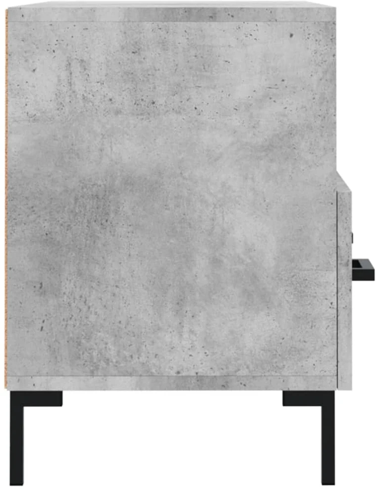 TV staliukas Televizoriaus spintelė, betono pilka, 80x36x50cm, mediena
