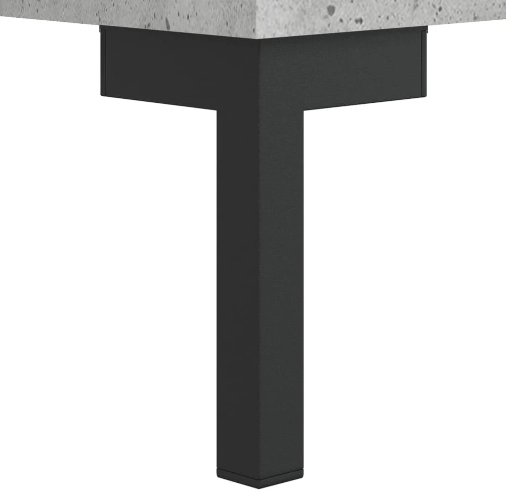 TV staliukas Televizoriaus spintelė, betono pilka, 80x36x50cm, mediena