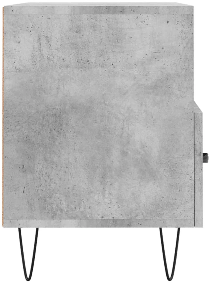 TV staliukas Televizoriaus spintelė, betono pilka, 80x36x50cm, mediena