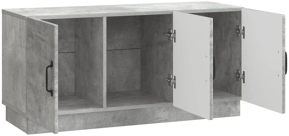 Televizoriaus spintelė Betono pilka 99 x 34,5 x 47 cm