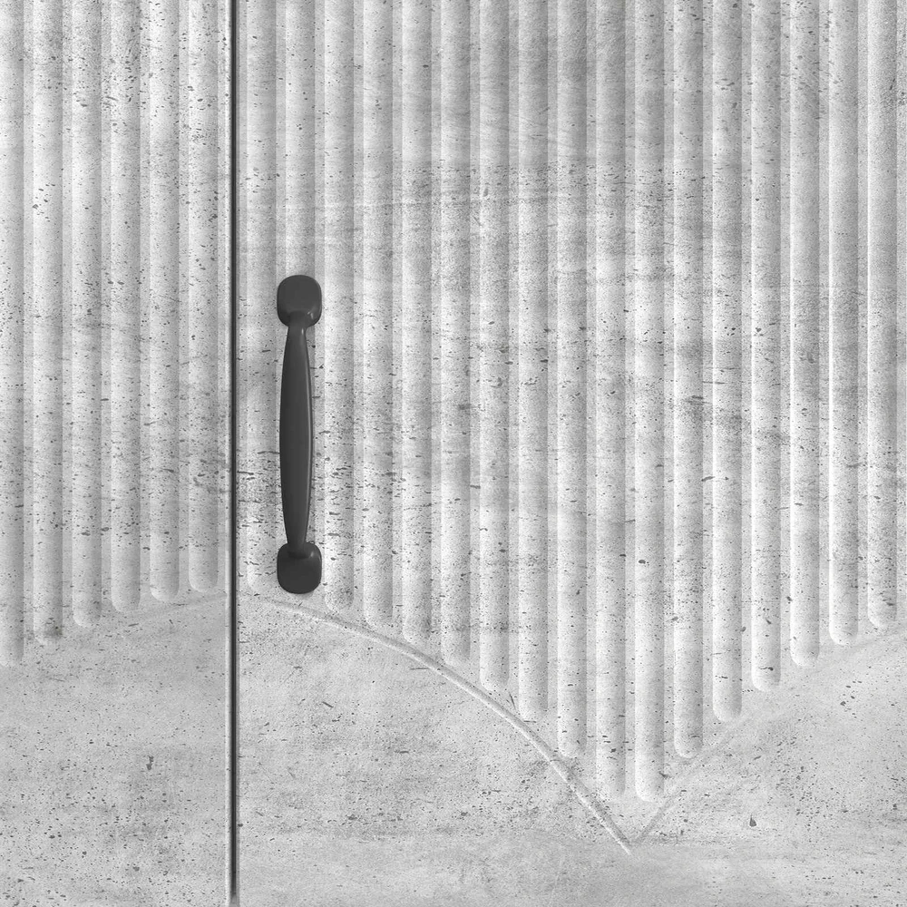 Televizoriaus spintelė Betono pilka 99 x 34,5 x 47 cm