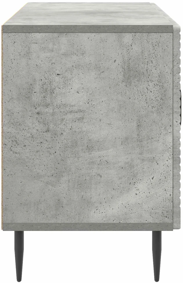 TV staliukas Televizoriaus spintelė Betono pilka 99 x 34,5 x 50 cm