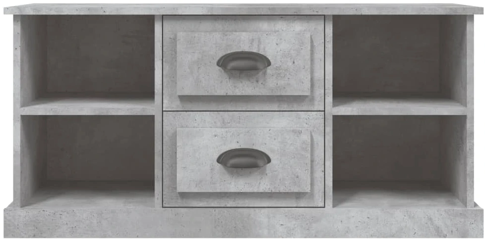 TV staliukas Televizoriaus spintelė, betono pilka, 99,5x35,5x48cm, mediena