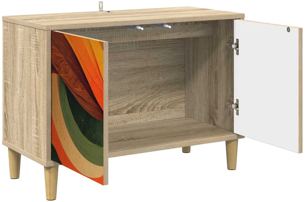 TV staliukas Televizoriaus spintelė BONN 69 x 33 x 50 cm Sonoma ąžuolo