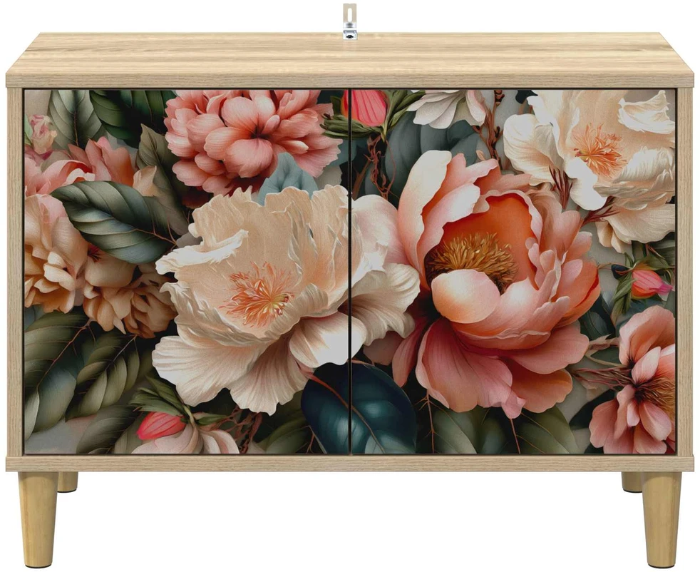 TV staliukas Televizoriaus spintelė BORNE 69 x 33 x 50 cm Sonoma ąžuolo