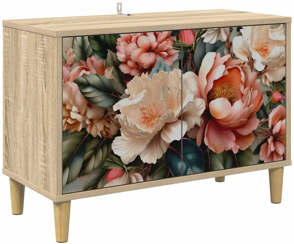 TV staliukas Televizoriaus spintelė BORNE 69 x 33 x 50 cm Sonoma ąžuolo