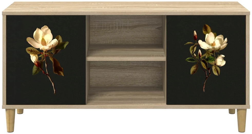 TV staliukas Televizoriaus spintelė BREMEN 102 x 33 x 50 cm Sonoma ąžuolo