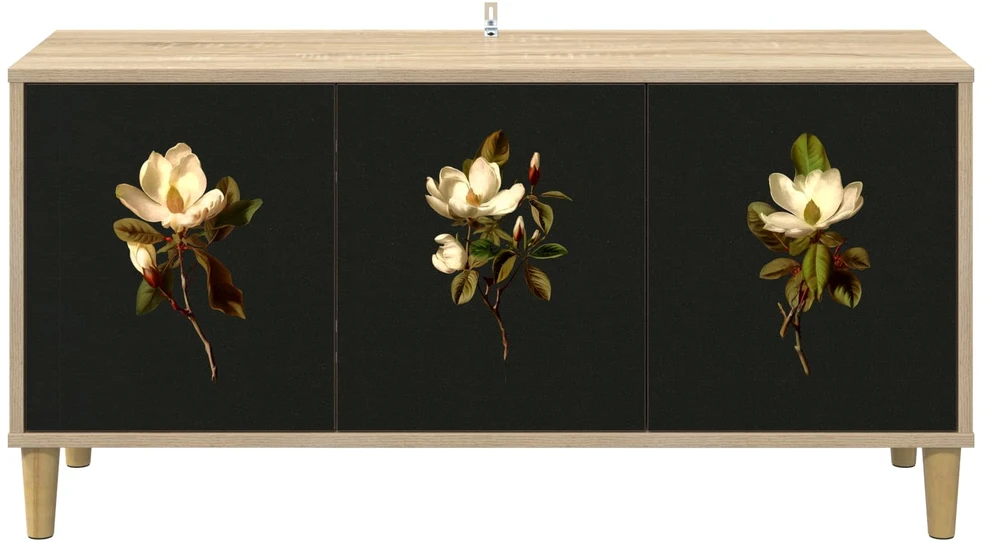 TV staliukas Televizoriaus spintelė BREMEN 102 x 33 x 50 cm Sonoma ąžuolo
