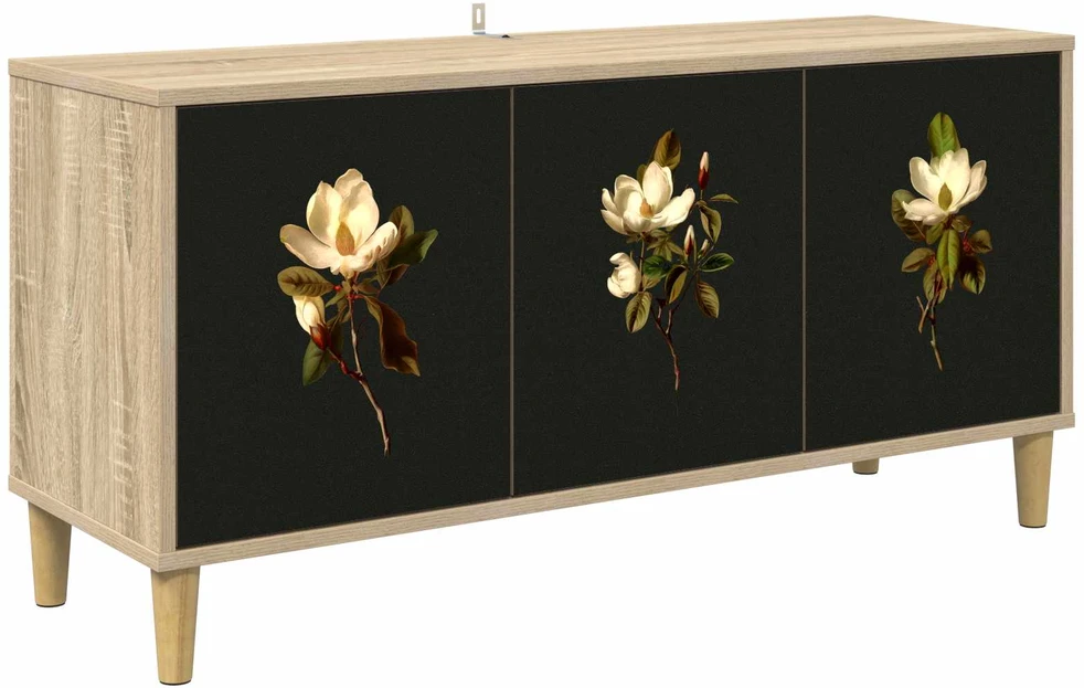 TV staliukas Televizoriaus spintelė BREMEN 102 x 33 x 50 cm Sonoma ąžuolo