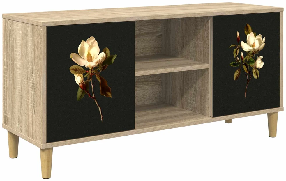 TV staliukas Televizoriaus spintelė BREMEN 102 x 33 x 50 cm Sonoma ąžuolo