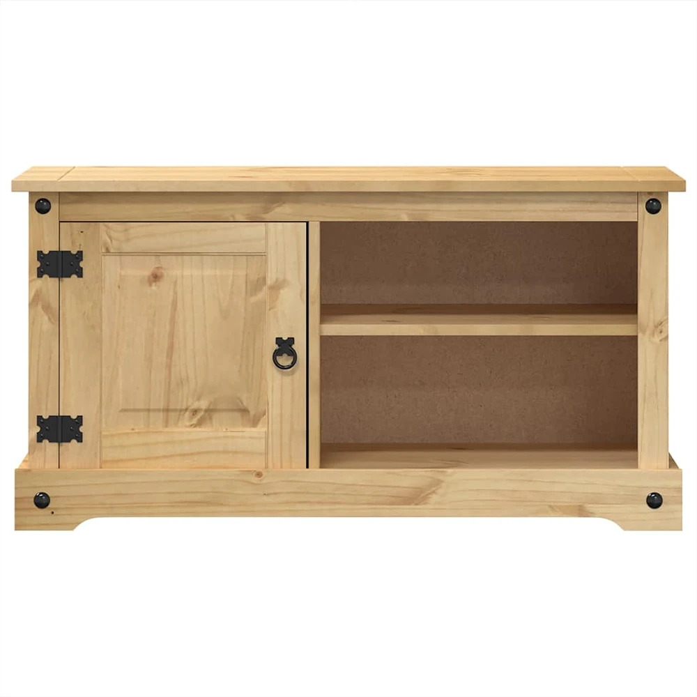 TV staliukas Televizoriaus spintelė Corona, 100x40x52cm, pušies masyvas