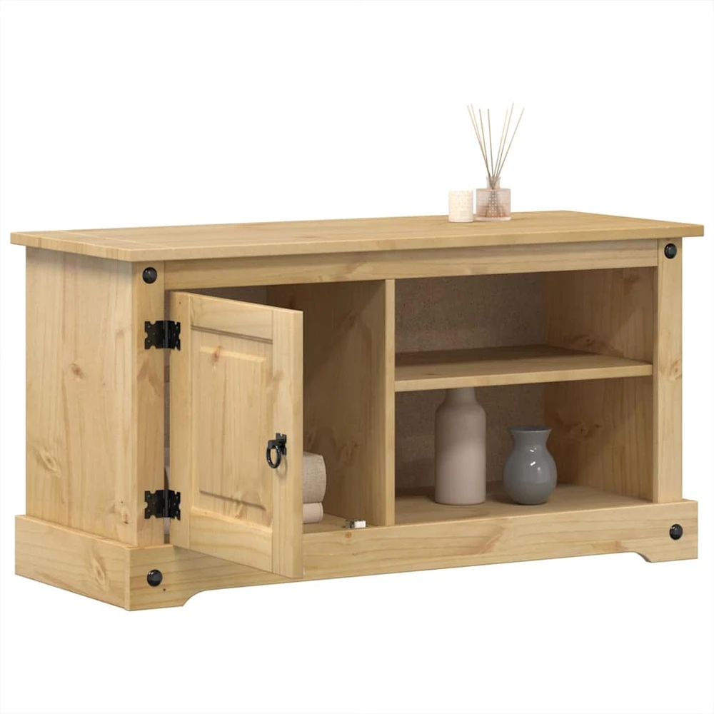 TV staliukas Televizoriaus spintelė Corona, 100x40x52cm, pušies masyvas