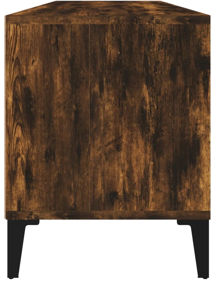 TV staliukas Televizoriaus spintelė, dūminė, 100x34,5x44,5cm, mediena