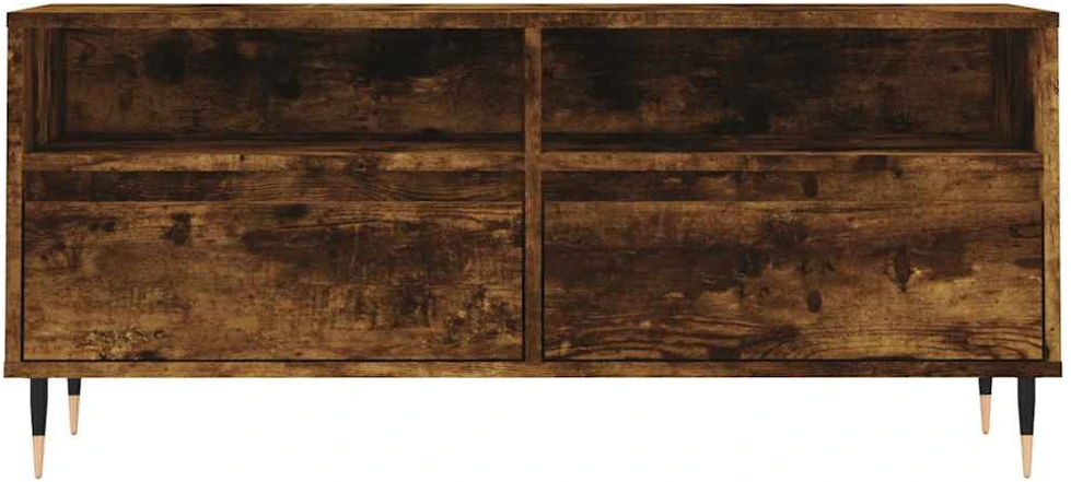 TV staliukas Televizoriaus spintelė, dūminė, 100x34,5x44,5cm, mediena