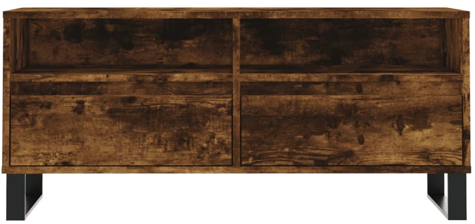 TV staliukas Televizoriaus spintelė, dūminė, 100x34,5x44,5cm, mediena