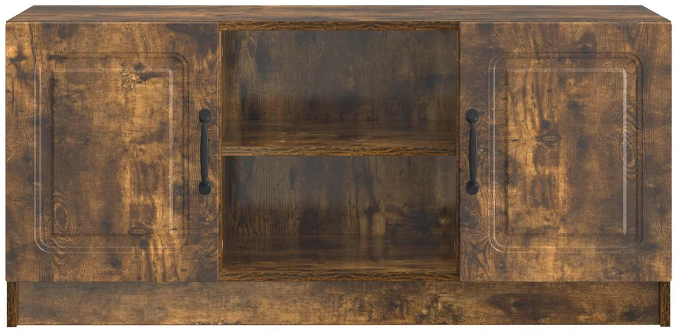 TV staliukas Televizoriaus spintelė Dūminio ąžuolo 102 x 34,5 x 47 cm