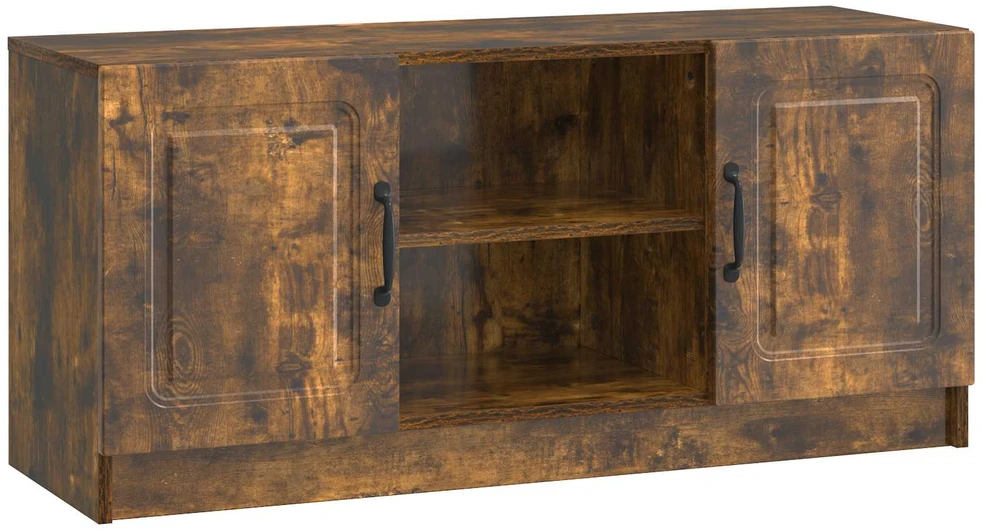 TV staliukas Televizoriaus spintelė Dūminio ąžuolo 102 x 34,5 x 47 cm