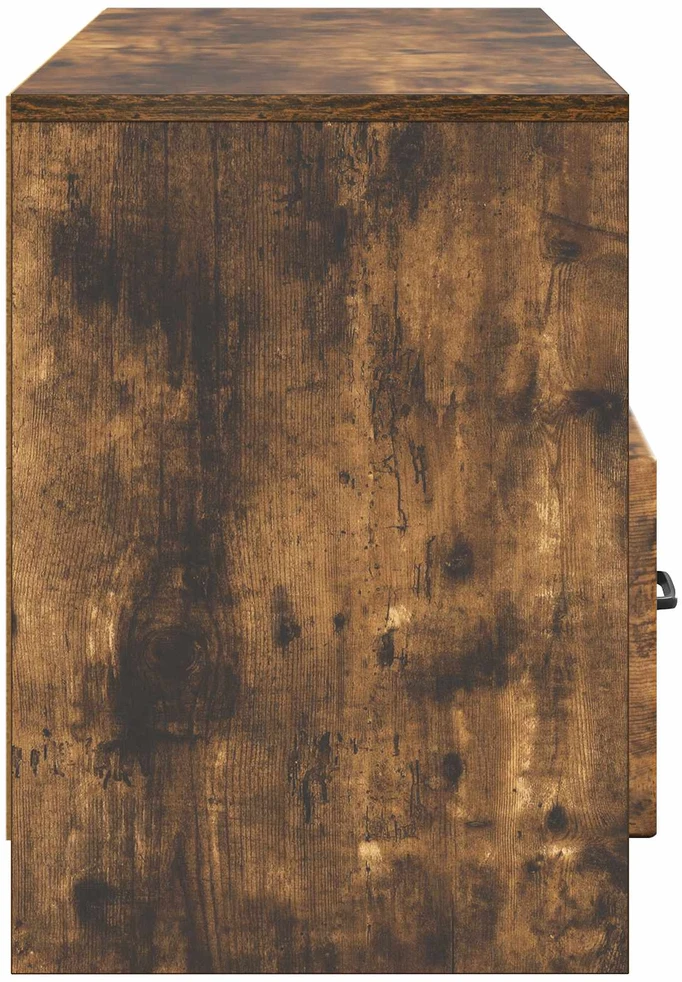 TV staliukas Televizoriaus spintelė Dūminio ąžuolo 102 x 34,5 x 47 cm