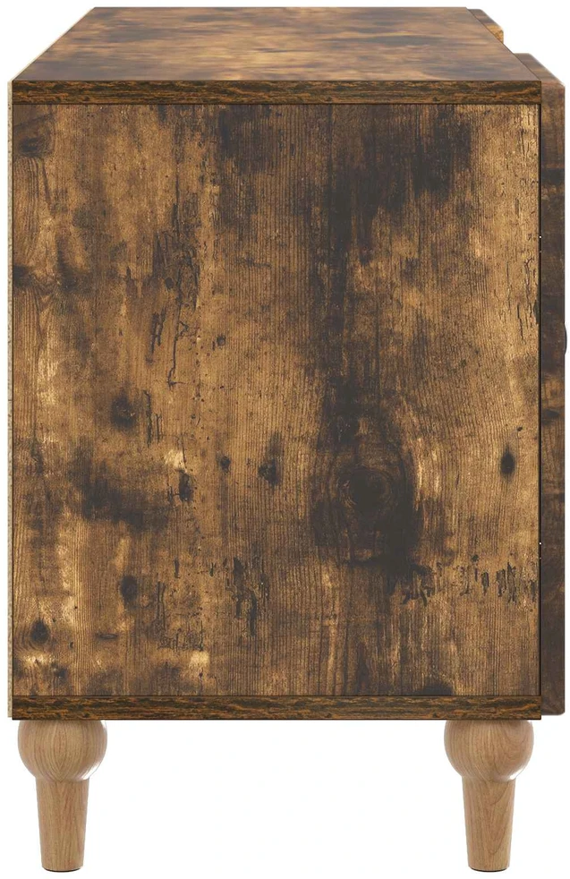 TV staliukas Televizoriaus spintelė Dūminio ąžuolo 102 x 34,5 x 50 cm