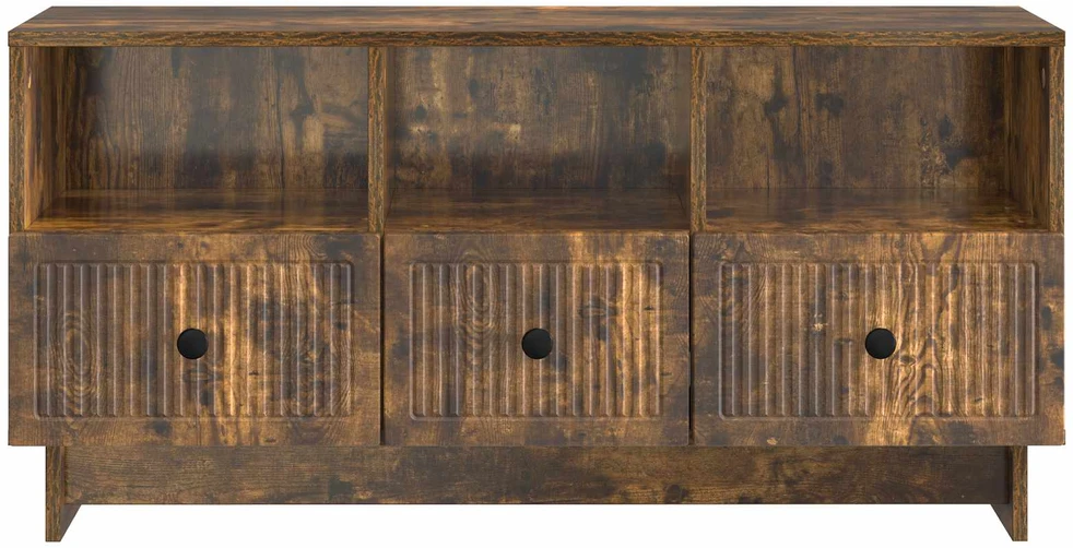 TV staliukas Televizoriaus spintelė Dūminio ąžuolo 102 x 34,5 x 50 cm