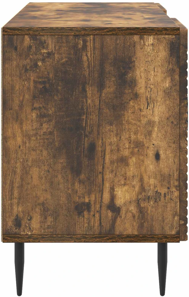 TV staliukas Televizoriaus spintelė Dūminio ąžuolo 102 x 34,5 x 50 cm