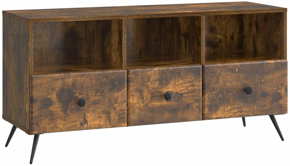 TV staliukas Televizoriaus spintelė Dūminio ąžuolo 102 x 34,5 x 50 cm