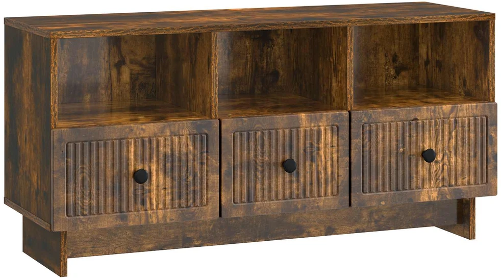 TV staliukas Televizoriaus spintelė Dūminio ąžuolo 102 x 34,5 x 50 cm