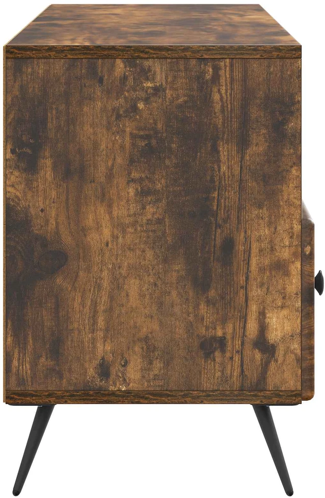 TV staliukas Televizoriaus spintelė Dūminio ąžuolo 102 x 34,5 x 50 cm