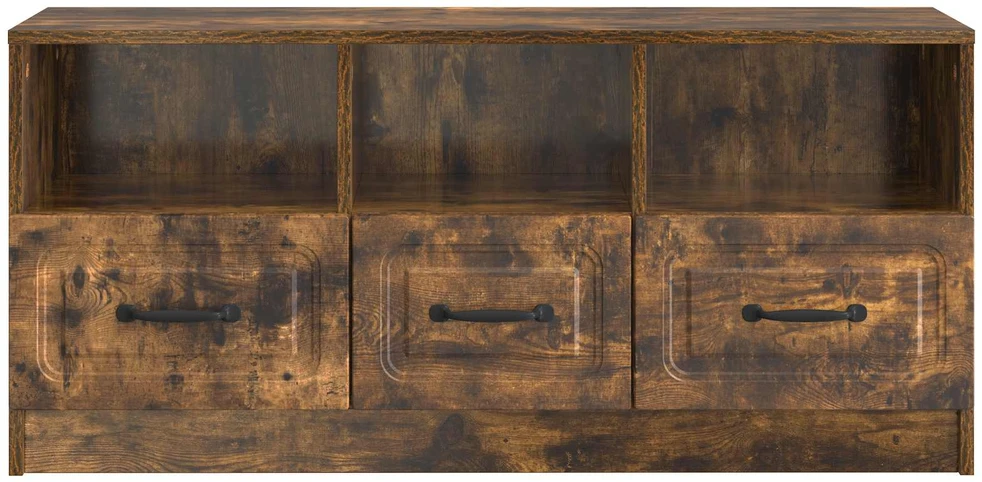 TV staliukas Televizoriaus spintelė Dūminio ąžuolo 102 x 34,5 x 47 cm