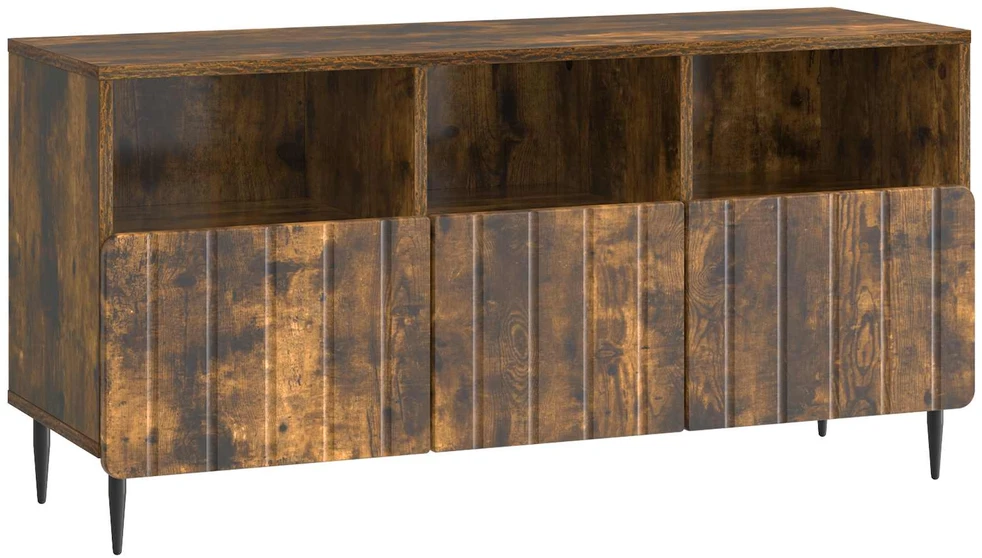 TV staliukas Televizoriaus spintelė Dūminio ąžuolo 102 x 34,5 x 50 cm