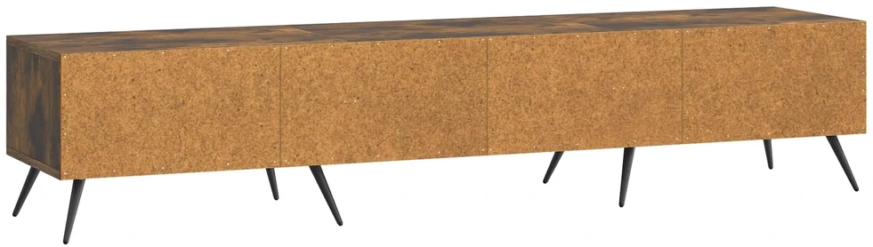 TV staliukas Televizoriaus spintelė Dūminio ąžuolo 147 x 34,5 x 30 cm