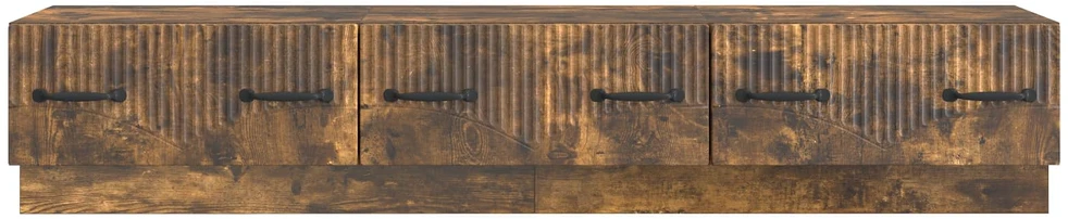 TV staliukas Televizoriaus spintelė Dūminio ąžuolo 147 x 34,5 x 27 cm