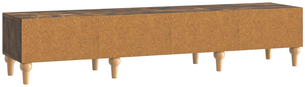 TV staliukas Televizoriaus spintelė Dūminio ąžuolo 147 x 34,5 x 30 cm