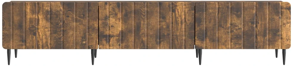 TV staliukas Televizoriaus spintelė Dūminio ąžuolo 147 x 34,5 x 32 cm