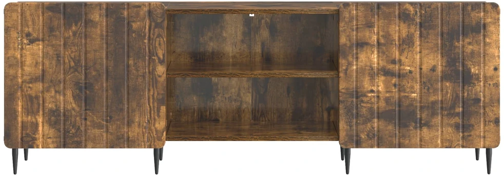 TV staliukas Televizoriaus spintelė Dūminio ąžuolo 150 x 31 x 52 cm