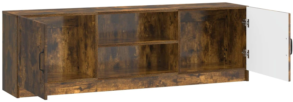 TV staliukas Televizoriaus spintelė Dūminio ąžuolo 150 x 31 x 47 cm