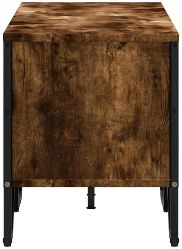 TV staliukas Televizoriaus spintelė, dūminio ąžuolo, 122x34x41cm, mediena