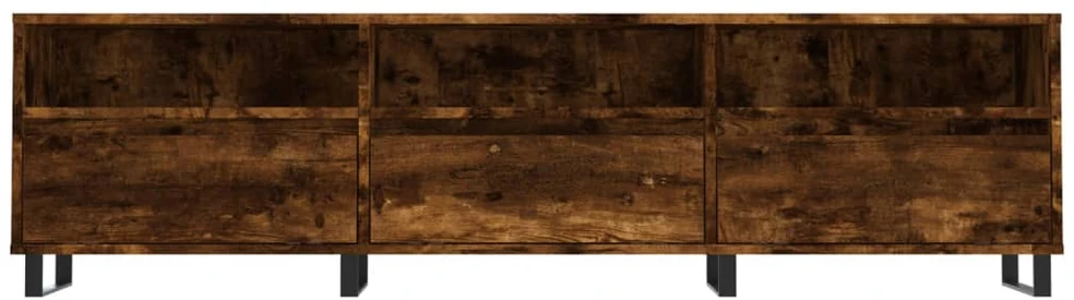 TV staliukas Televizoriaus spintelė, dūminio ąžuolo, 150x30x44,5cm, mediena