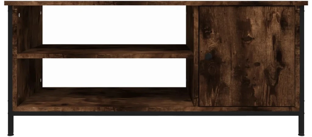 TV staliukas Televizoriaus spintelė, dūminio ąžuolo, 100x40x45cm, mediena