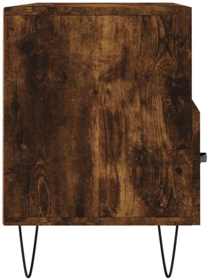 TV staliukas Televizoriaus spintelė, dūminio ąžuolo, 102x36x50cm, mediena