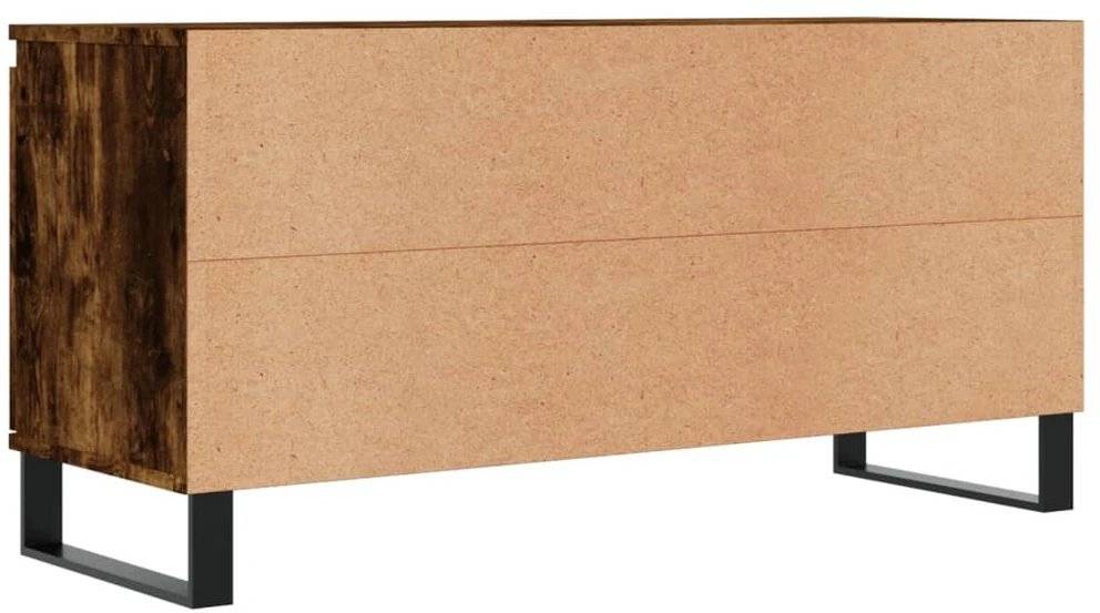 TV staliukas Televizoriaus spintelė, dūminio ąžuolo, 104x35x50cm, mediena