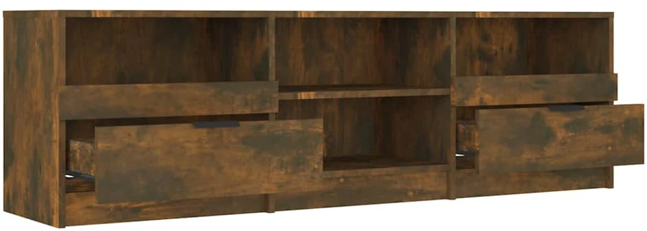 TV staliukas Televizoriaus spintelė, dūminio ąžuolo, 150x33,5x45cm, mediena