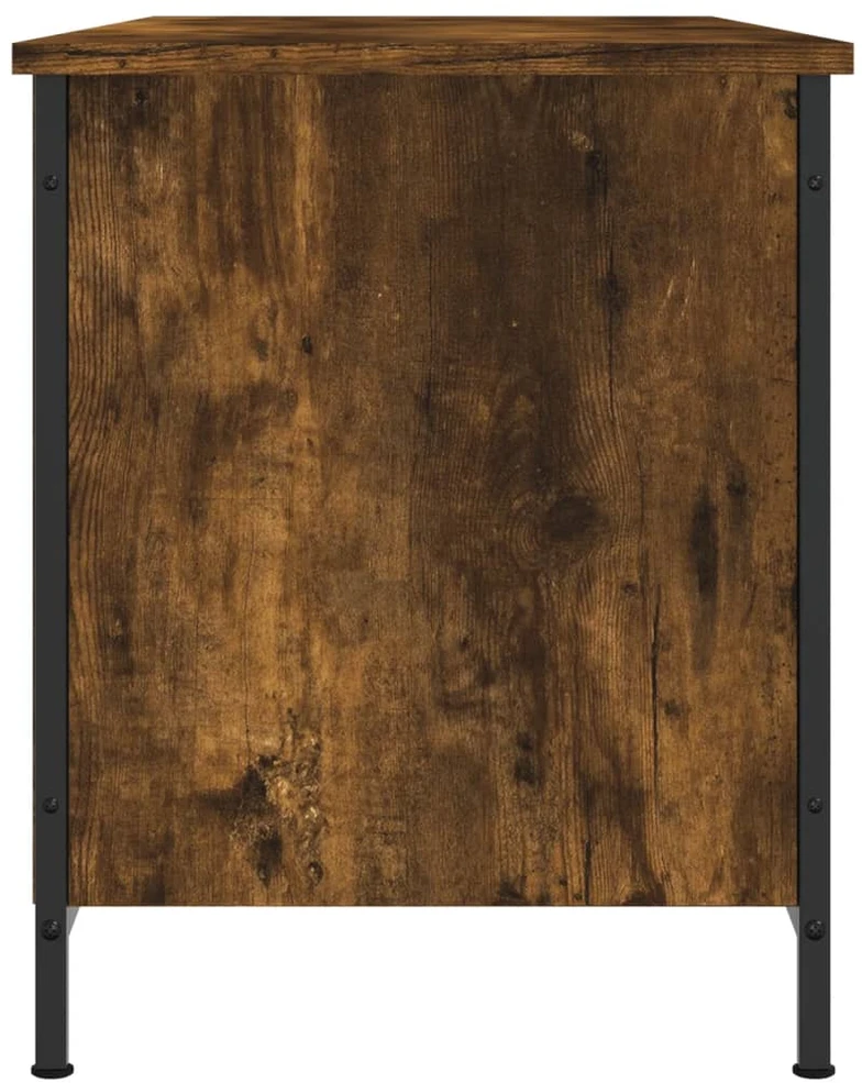 TV staliukas Televizoriaus spintelė, dūminio ąžuolo, 100x40x50cm, mediena