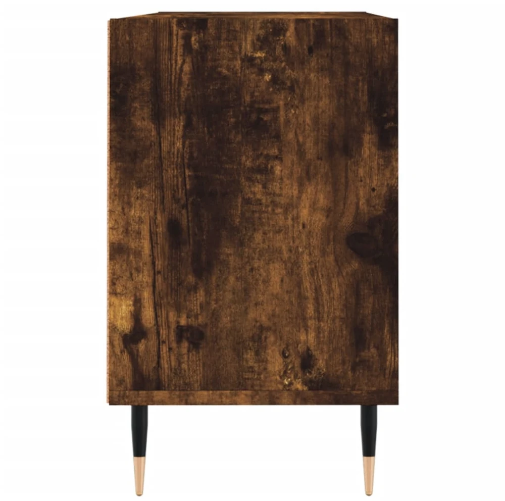 TV staliukas Televizoriaus spintelė, dūminio ąžuolo, 103,5x30x50cm, mediena