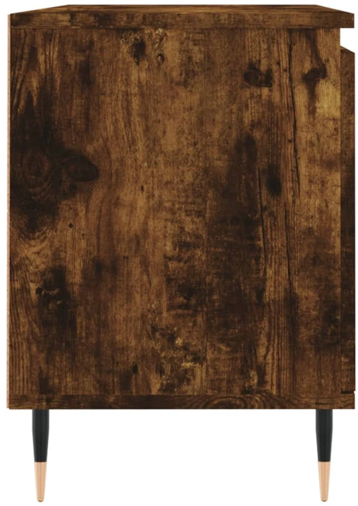 TV staliukas Televizoriaus spintelė, dūminio ąžuolo, 104x35x50cm, mediena