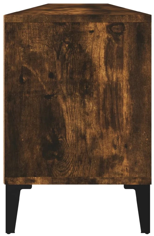 TV staliukas Televizoriaus spintelė, dūminio ąžuolo, 150x30x44,5cm, mediena