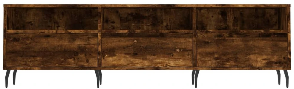 TV staliukas Televizoriaus spintelė, dūminio ąžuolo, 150x30x44,5cm, mediena